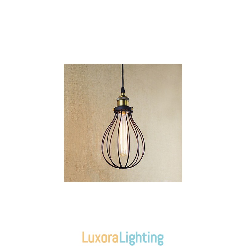 Designer Touch Decorative Pendant Lights Rustic Lodge Vintage Retro Metal