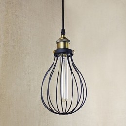 Designer Touch Decorative Pendant Lights Rustic Lodge Vintage Retro Metal