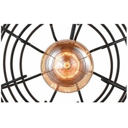 Designer Touch Decorative Edison Pendant Light Chandelier Wire Cage Hanging Ceiling Lampshade