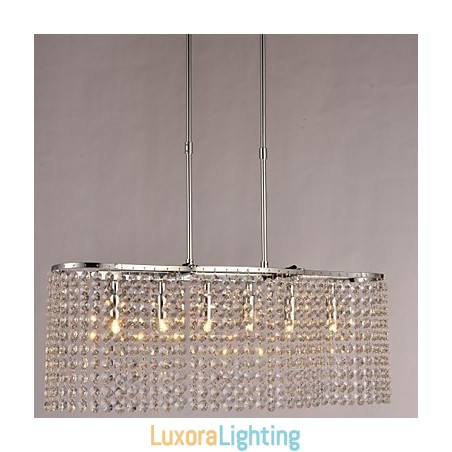 Designer Touch Decorative Modern Contemporary Crystal Electroplated Pendant Light