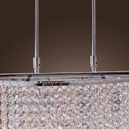 Designer Touch Decorative Modern Contemporary Crystal Electroplated Pendant Light