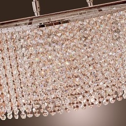 Designer Touch Decorative Modern Contemporary Crystal Electroplated Pendant Light