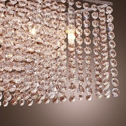 Designer Touch Decorative Modern Contemporary Crystal Electroplated Pendant Light