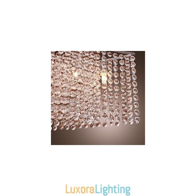 Designer Touch Decorative Modern Contemporary Crystal Electroplated Pendant Light