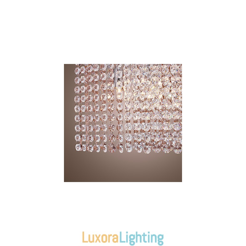 Designer Touch Decorative Modern Contemporary Crystal Electroplated Pendant Light