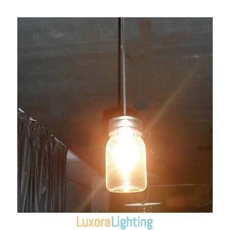 Designer Touch Decorative Modern Minimalist 1 Light Pendant In Bottle Shape