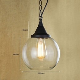 Designer Touch Decorative Pendant Lights Traditional Classic Vintage Retro Country Garage Metal