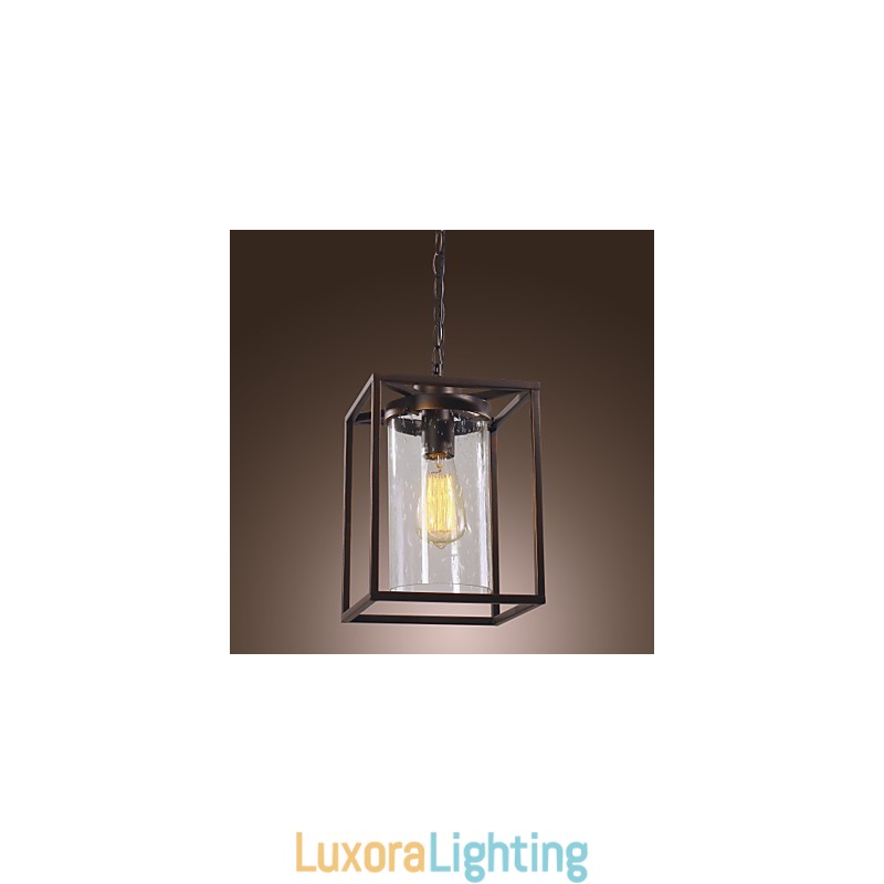 Designer Touch Decorative Traditional Classic Vintage Lantern Mini Style Electroplated Pendant Light Dining