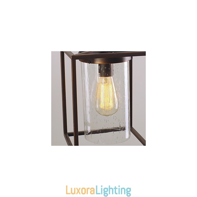 Designer Touch Decorative Traditional Classic Vintage Lantern Mini Style Electroplated Pendant Light Dining