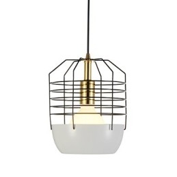 Designer Touch Decorative Mini Artistic Spider Web Pendant Lamp 1 Light Mordern Simplicity Finish Black White Green Red Carbon Steel Droplight