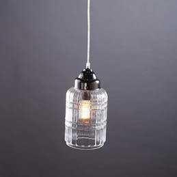 Designer Touch Decorative Modern Contemporary Traditional Classic Vintage Lantern Country Nickel Glass Pendant Light Dining