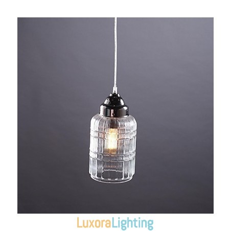 Designer Touch Decorative Modern Contemporary Traditional Classic Vintage Lantern Country Nickel Glass Pendant Light Dining