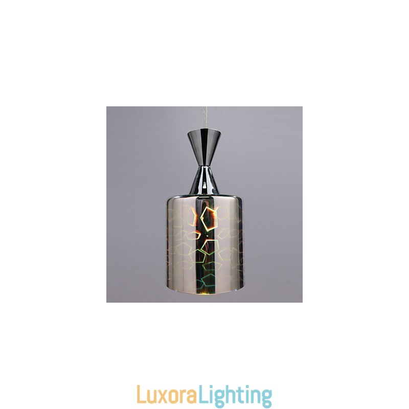 Designer Touch Decorative Dream laser Engraving Chrome Plated pendant lamp
