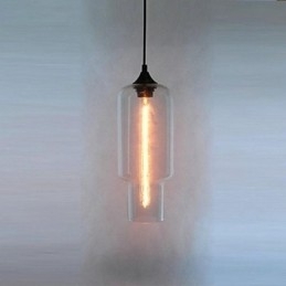Designer Touch Decorative Modern Glass Pendant Light in Brown Bubble Design