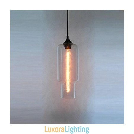 Designer Touch Decorative Modern Glass Pendant Light in Brown Bubble Design