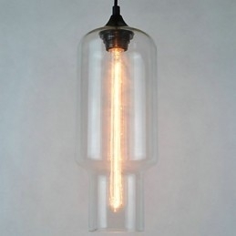 Designer Touch Decorative Modern Glass Pendant Light in Brown Bubble Design