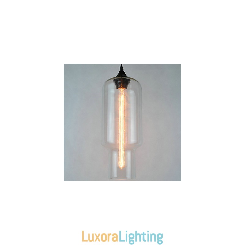 Designer Touch Decorative Modern Glass Pendant Light in Brown Bubble Design