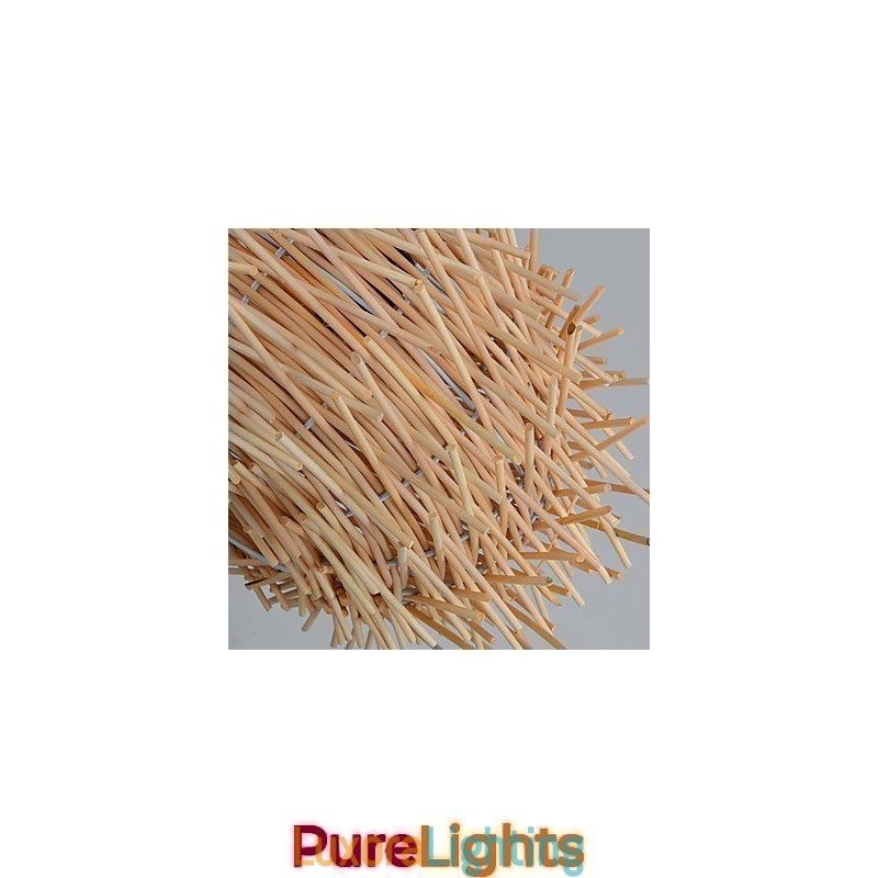 Designer Touch Decorative Chandelier Mini Style Lantern Wood Bamboo