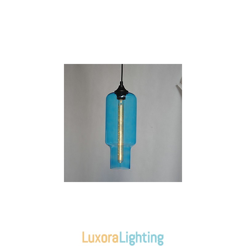 Designer Touch Decorative Modern Glass Pendant Light in Brown Bubble Design