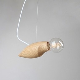 Designer Touch Decorative Artistic Individuality Creative Contracted Restoring Ancient Ways Of Wood Bees Droplight Lamp