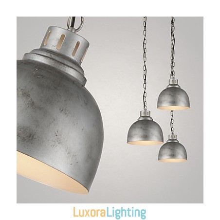 Designer Touch Decorative 1 Lights Pendant Lamps Antique Vintage Style Industry Style Iron MetalsDrop Light