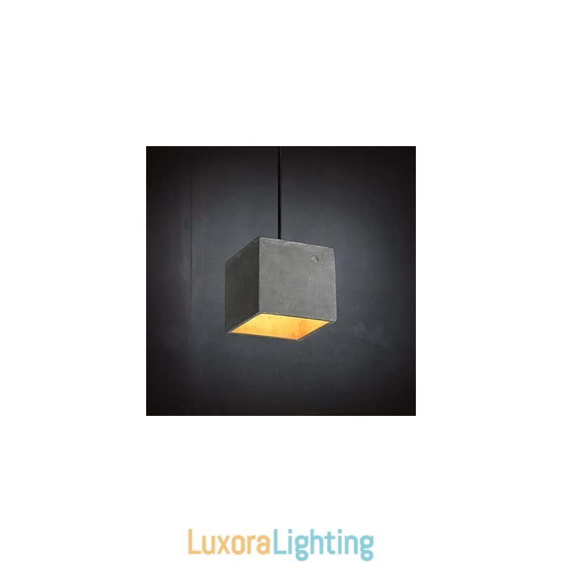 Designer Touch Decorative Contemporary And Contracted Retro Cement Pendant Lamp Light