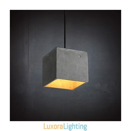 Designer Touch Decorative Contemporary And Contracted Retro Cement Pendant Lamp Light