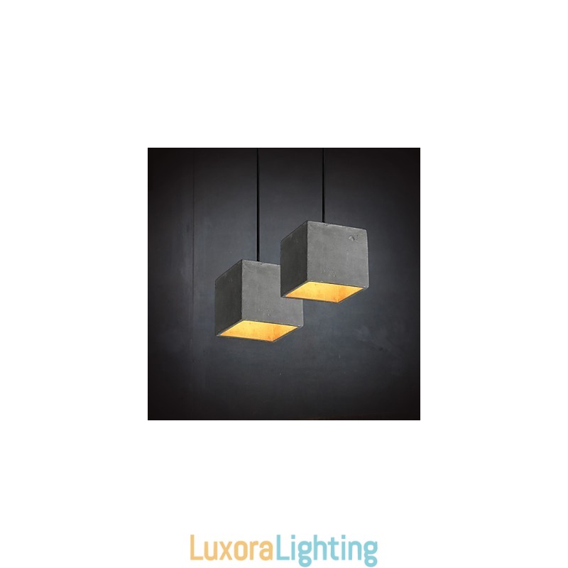 Designer Touch Decorative Contemporary And Contracted Retro Cement Pendant Lamp Light