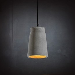 Designer Touch Decorative Contemporary And Contracted Retro Cement Pendant Lamp Light