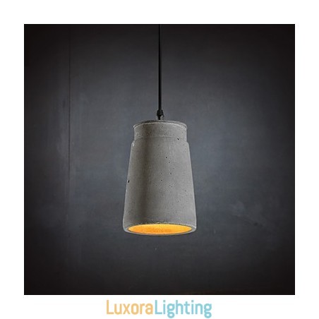 Designer Touch Decorative Contemporary And Contracted Retro Cement Pendant Lamp Light