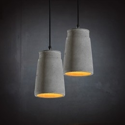 Designer Touch Decorative Contemporary And Contracted Retro Cement Pendant Lamp Light