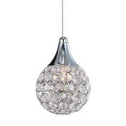 Designer Touch Decorative G9 Pendant Light Crystal Modern Contemporary Metal