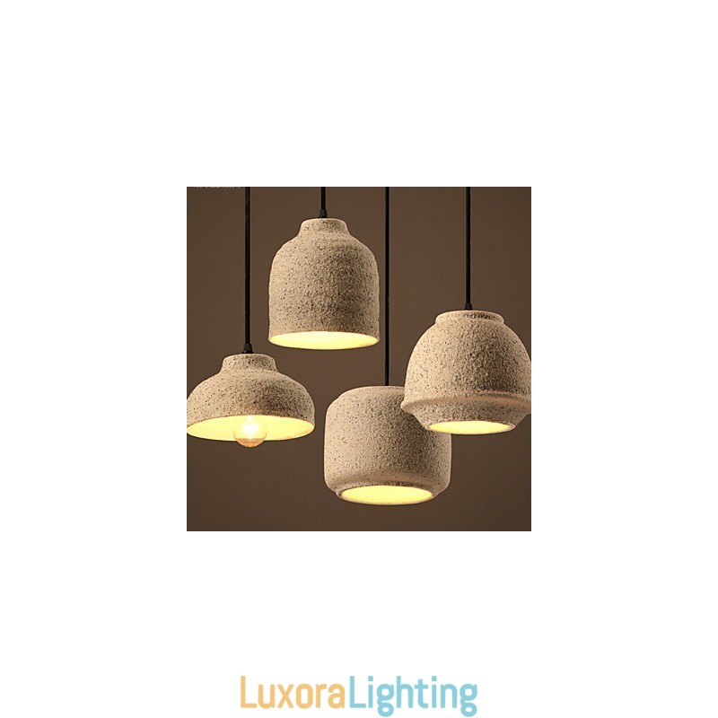 Designer Touch Decorative Nordic Creative Arts The Color Sand Ceramic Chandelier Lamp Light