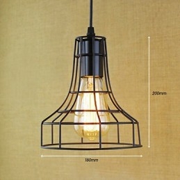 Designer Touch Decorative Pendant Lights Traditional Classic Vintage Retro Country Garage Metal
