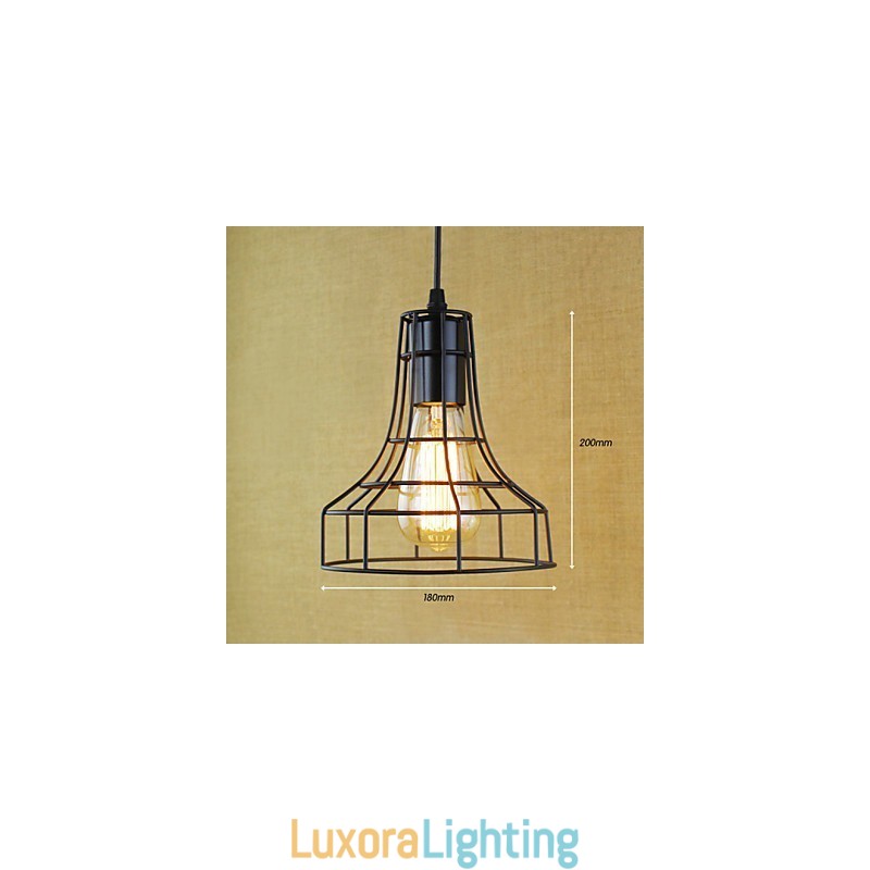 Designer Touch Decorative Pendant Lights Traditional Classic Vintage Retro Country Garage Metal