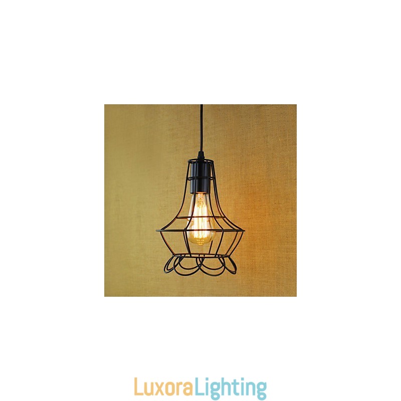 Designer Touch Decorative Pendant Lights Traditional Classic Vintage Retro Country Garage Metal