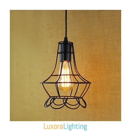 Designer Touch Decorative Pendant Lights Traditional Classic Vintage Retro Country Garage Metal