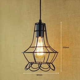 Designer Touch Decorative Pendant Lights Traditional Classic Vintage Retro Country Garage Metal