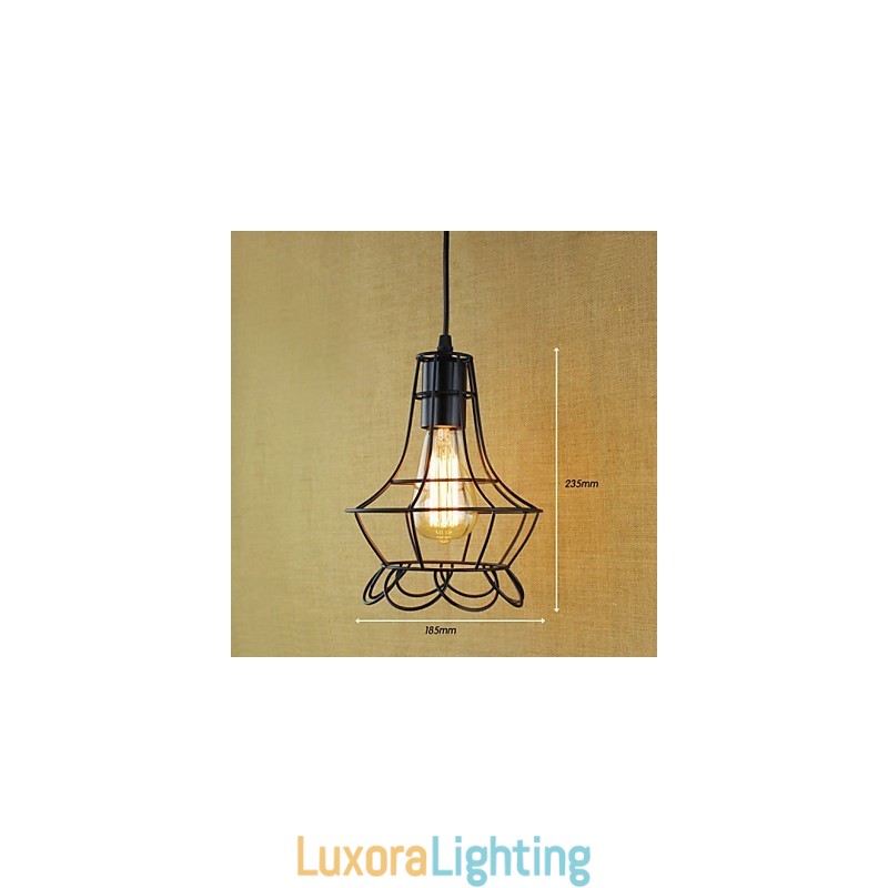 Designer Touch Decorative Pendant Lights Traditional Classic Vintage Retro Country Garage Metal