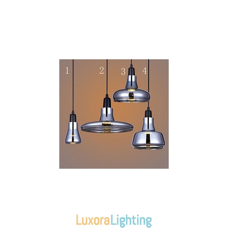 Designer Touch Decorative European Contracted Creative Nordic Design Shadow Glass Chandelier Lamp Light