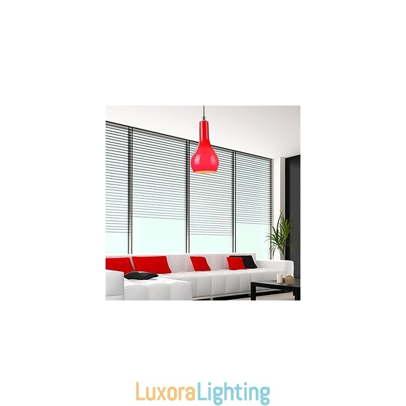 Designer Touch Decorative Modern Contemporary Mini Style Chrome Metal Pendant Light