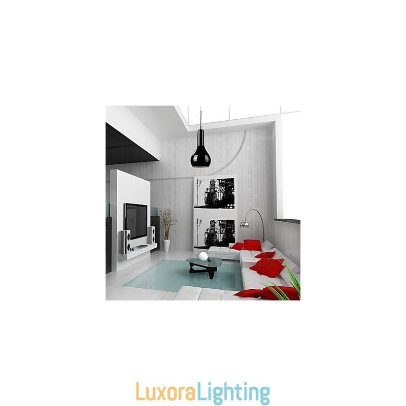 Designer Touch Decorative Modern Contemporary Mini Style Chrome Metal Pendant Light