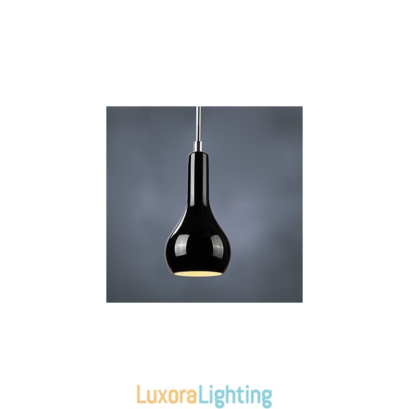 Designer Touch Decorative Modern Contemporary Mini Style Chrome Metal Pendant Light