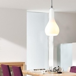 Designer Touch Decorative Modern Contemporary Mini Style Chrome Metal Pendant Light