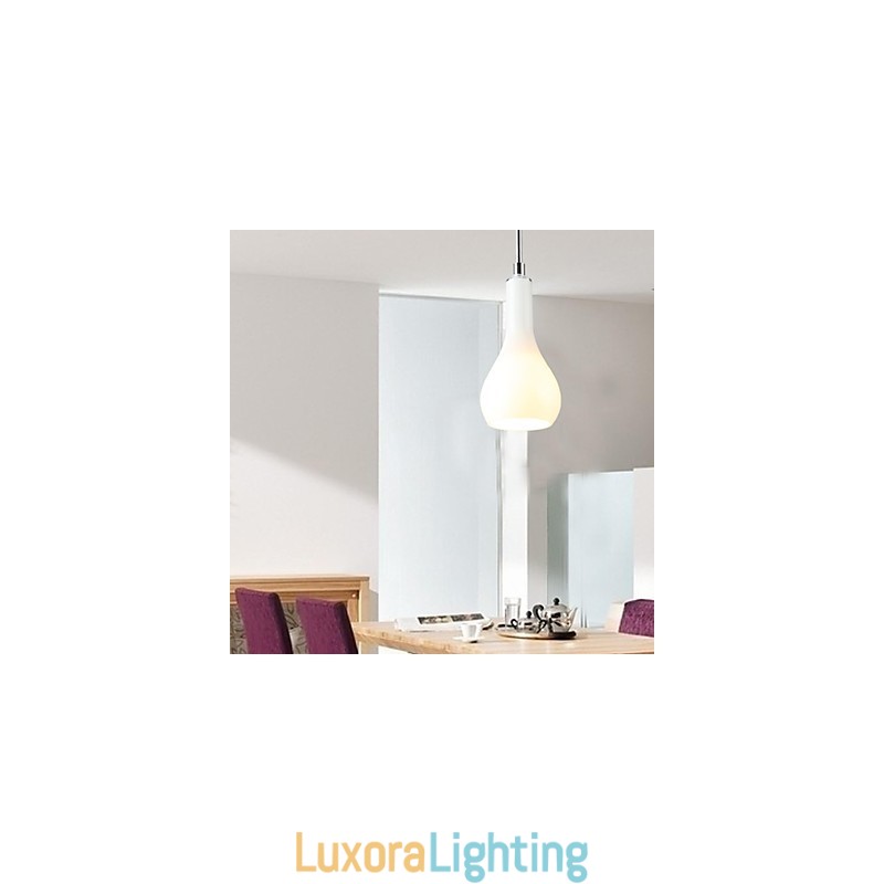 Designer Touch Decorative Modern Contemporary Mini Style Chrome Metal Pendant Light