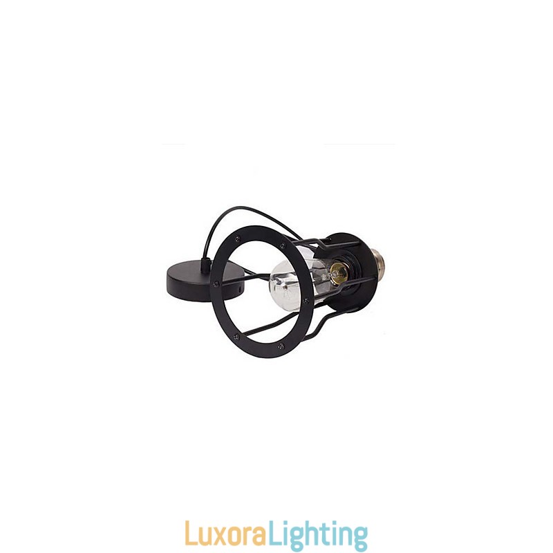 Designer Touch Decorative American industrial vintage cafe buffet ideas wrought iron cage Pendant Light Sitting