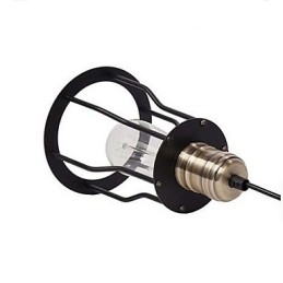 Designer Touch Decorative American industrial vintage cafe buffet ideas wrought iron cage Pendant Light Sitting