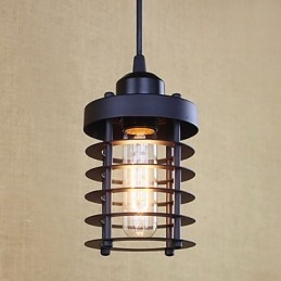 Designer Touch Decorative Pendant Lights Traditional Classic Vintage Retro Country Garage Metal