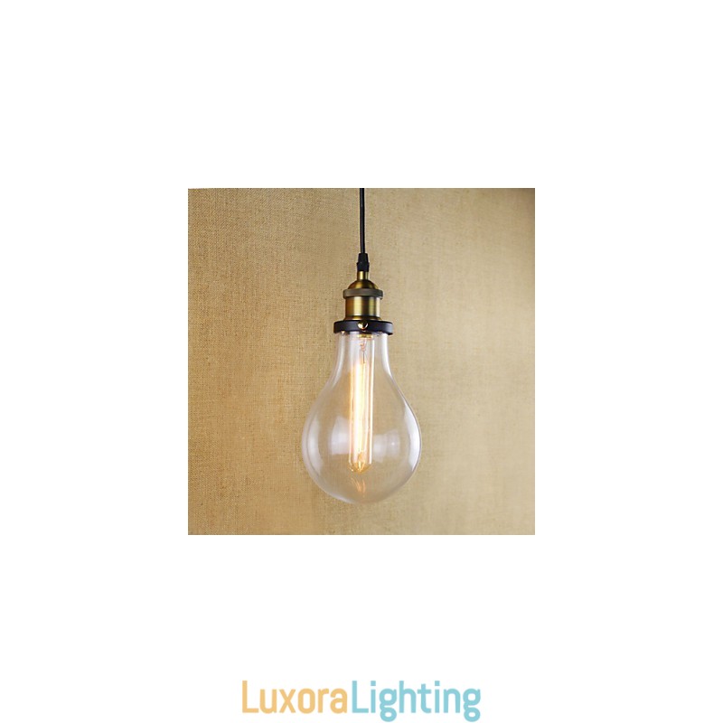 Designer Touch Decorative Pendant Lights Rustic Lodge Vintage Retro Metal