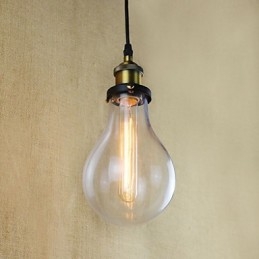 Designer Touch Decorative Pendant Lights Rustic Lodge Vintage Retro Metal